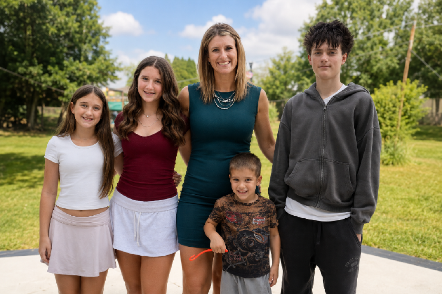 Tammie and her family