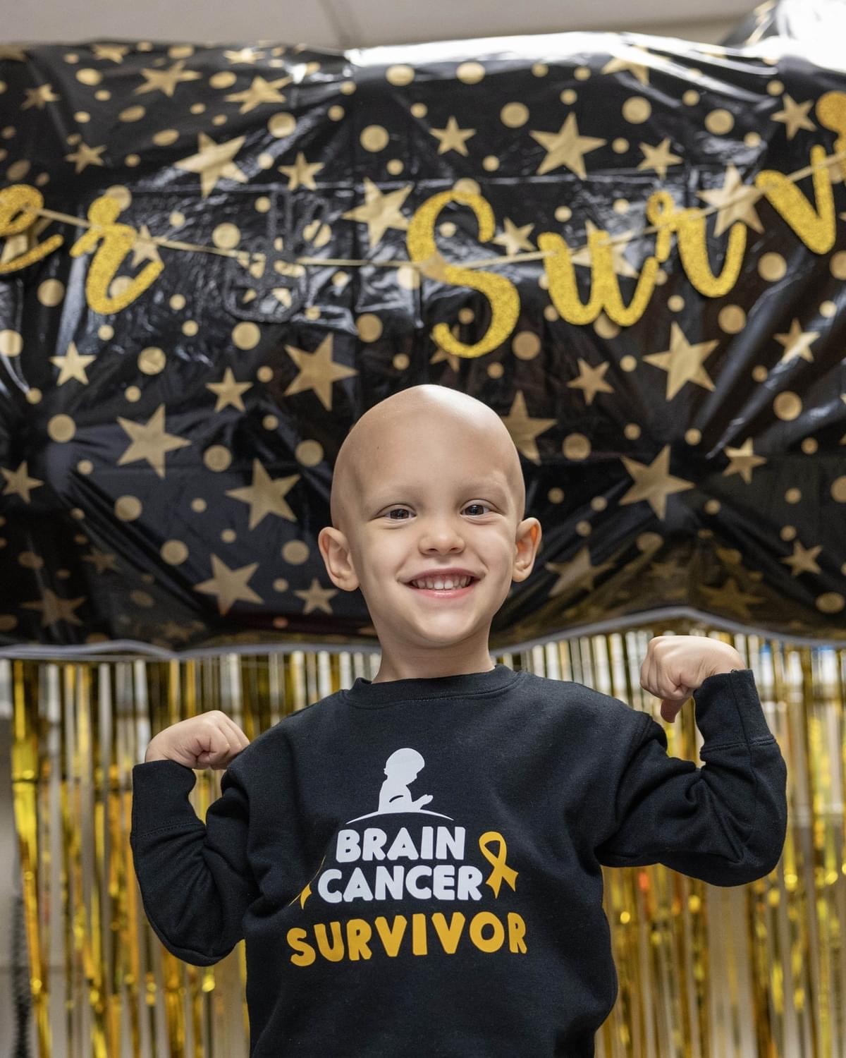 Beckett — brain cancer survivor
